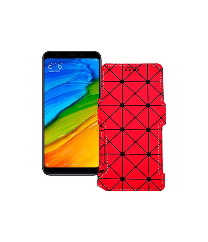 Чохол-книжка з екошкіри для телефону Xiaomi Redmi Note 5