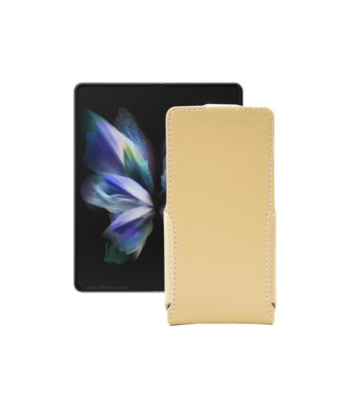 Чохол-флип з екошкіри для телефону Samsung Galaxy Z Fold 3 5G (F926)