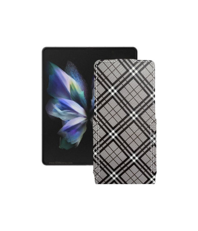Чохол-флип з екошкіри для телефону Samsung Galaxy Z Fold 3 5G (F926)