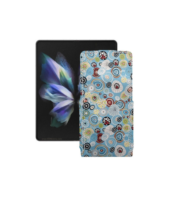 Чохол-флип з екошкіри для телефону Samsung Galaxy Z Fold 3 5G (F926)