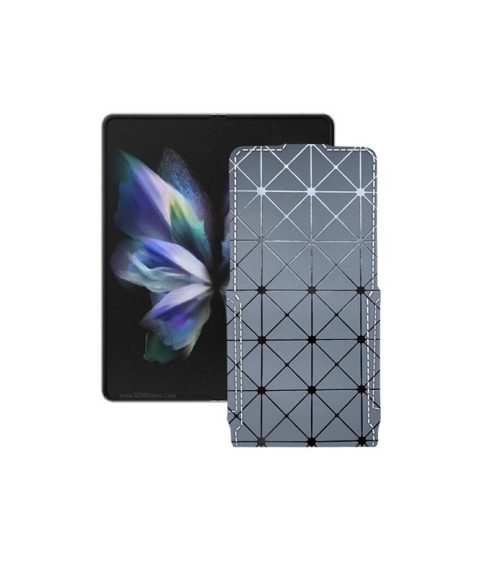 Чохол-флип з екошкіри для телефону Samsung Galaxy Z Fold 3 5G (F926)