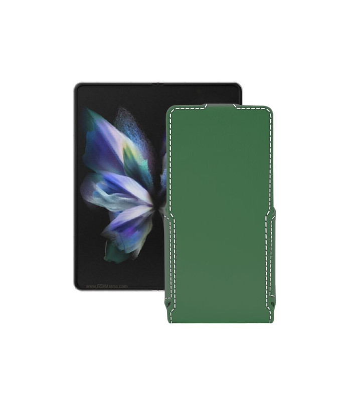 Чохол-флип з екошкіри для телефону Samsung Galaxy Z Fold 3 5G (F926)