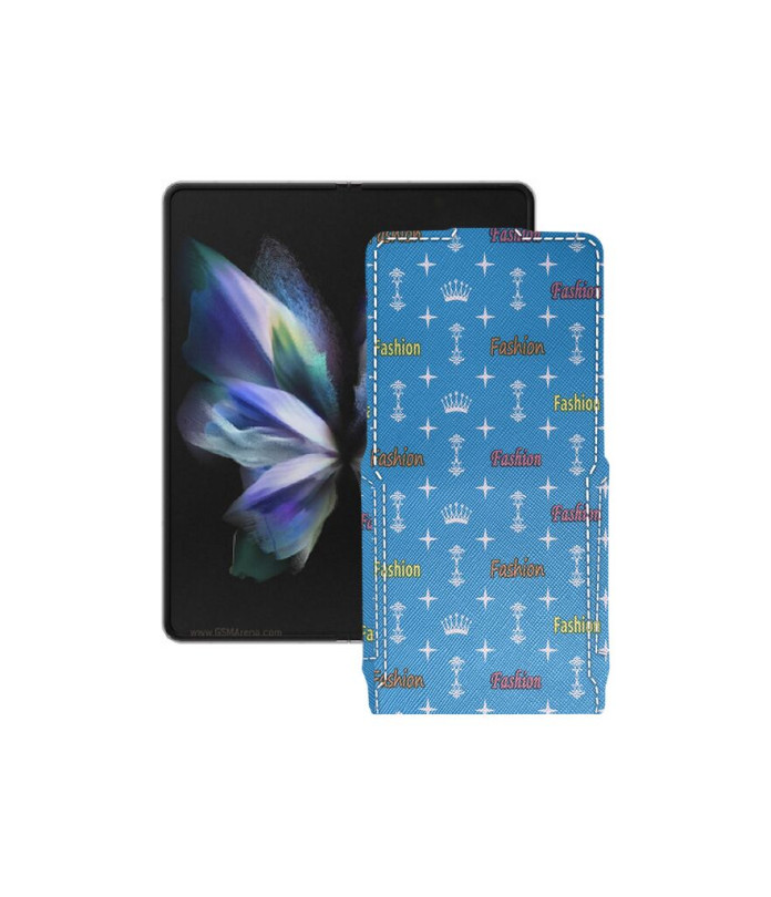 Чохол-флип з екошкіри для телефону Samsung Galaxy Z Fold 3 5G (F926)