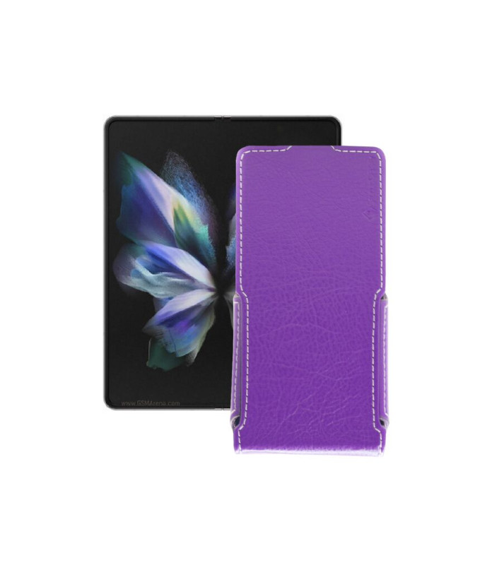 Чохол-флип з екошкіри для телефону Samsung Galaxy Z Fold 3 5G (F926)