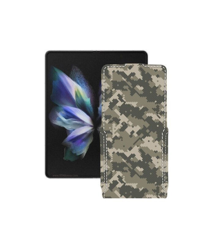 Чохол-флип з екошкіри для телефону Samsung Galaxy Z Fold 3 5G (F926)
