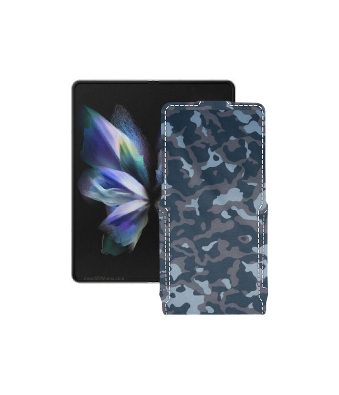 Чохол-флип з екошкіри для телефону Samsung Galaxy Z Fold 3 5G (F926)