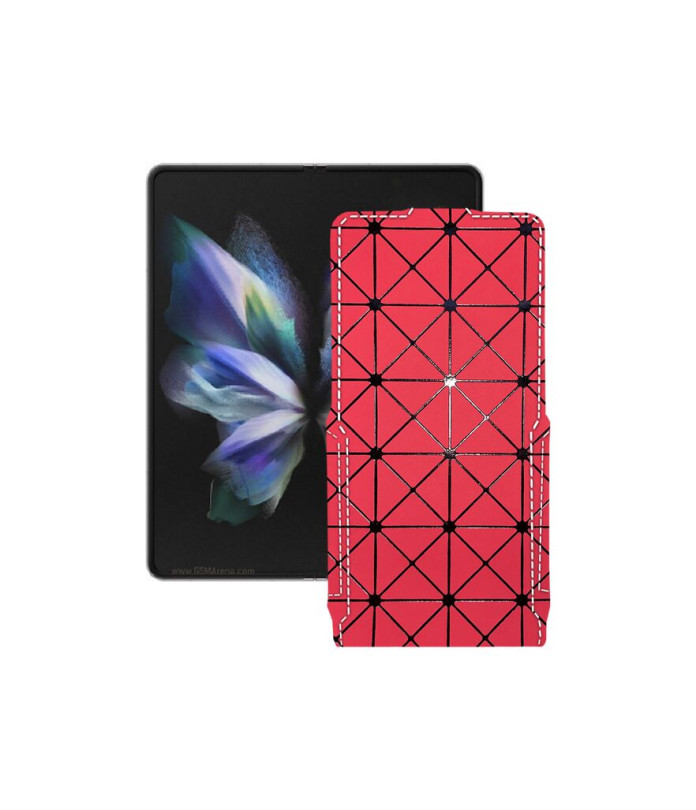 Чохол-флип з екошкіри для телефону Samsung Galaxy Z Fold 3 5G (F926)