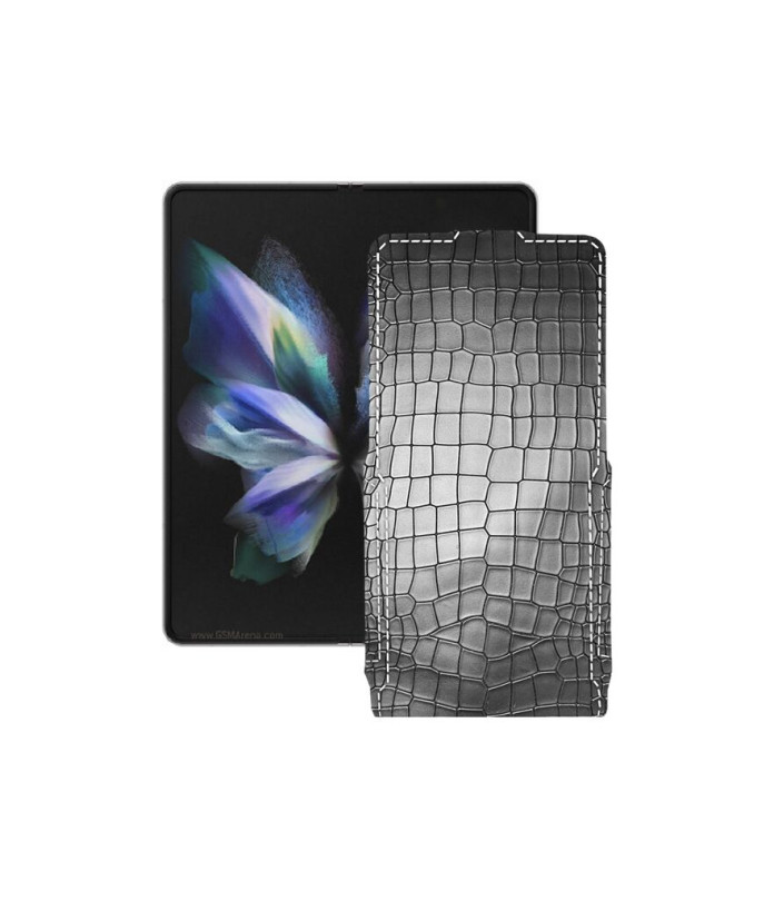 Чохол-флип з екошкіри для телефону Samsung Galaxy Z Fold 3 5G (F926)