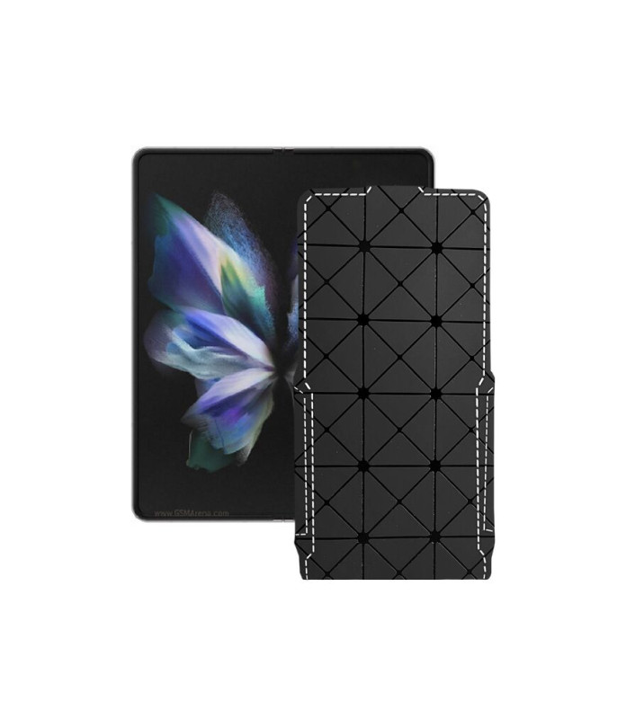 Чохол-флип з екошкіри для телефону Samsung Galaxy Z Fold 3 5G (F926)