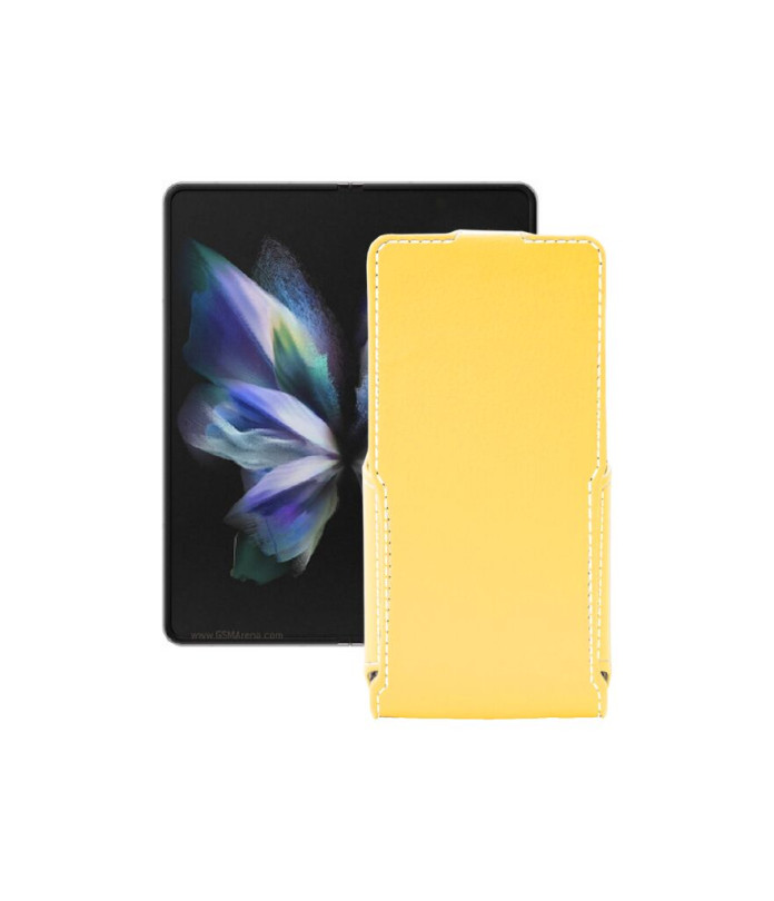 Чохол-флип з екошкіри для телефону Samsung Galaxy Z Fold 3 5G (F926)