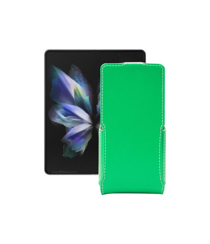 Чохол-флип з екошкіри для телефону Samsung Galaxy Z Fold 3 5G (F926)