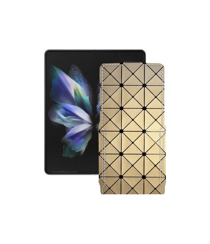 Чохол-флип з екошкіри для телефону Samsung Galaxy Z Fold 3 5G (F926)