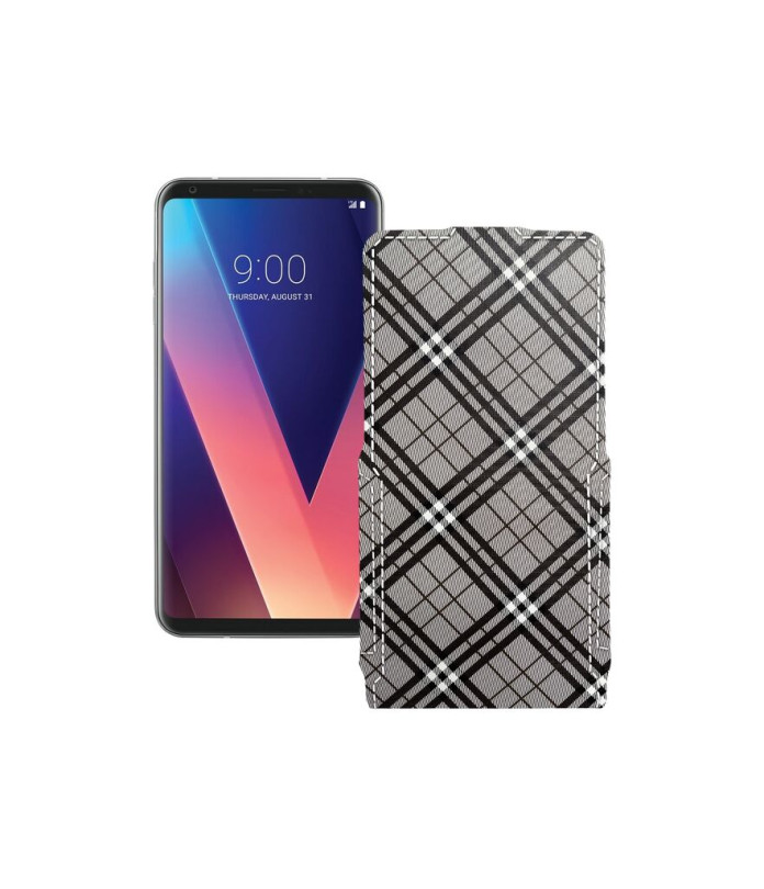 Чохол-флип з екошкіри для телефону LG V30s ThinQ