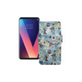 Чохол-книжка з екошкіри для телефону LG V30s ThinQ