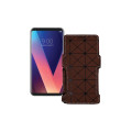 Чохол-книжка з екошкіри для телефону LG V30s ThinQ