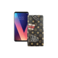 Чохол-флип з екошкіри для телефону LG V30s ThinQ