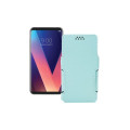 Чохол-книжка з екошкіри для телефону LG V30s ThinQ