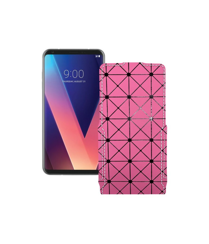 Чохол-флип з екошкіри для телефону LG V30s ThinQ