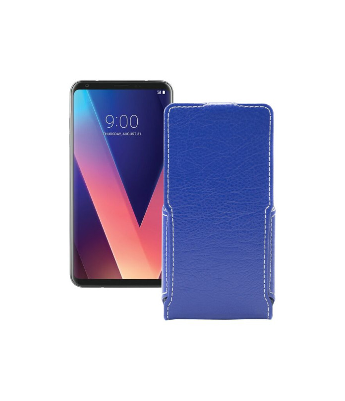 Чохол-флип з екошкіри для телефону LG V30s ThinQ