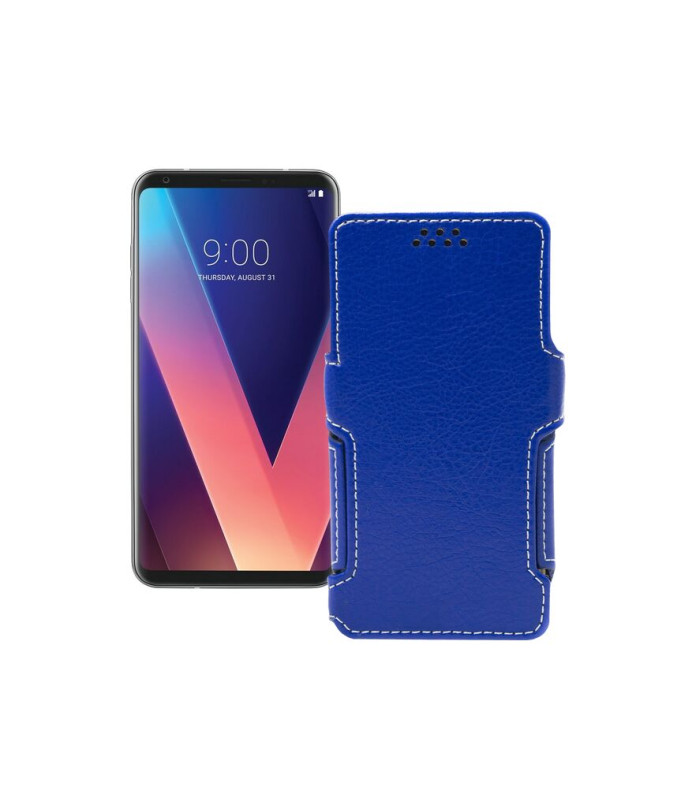 Чохол-книжка з екошкіри для телефону LG V30s ThinQ