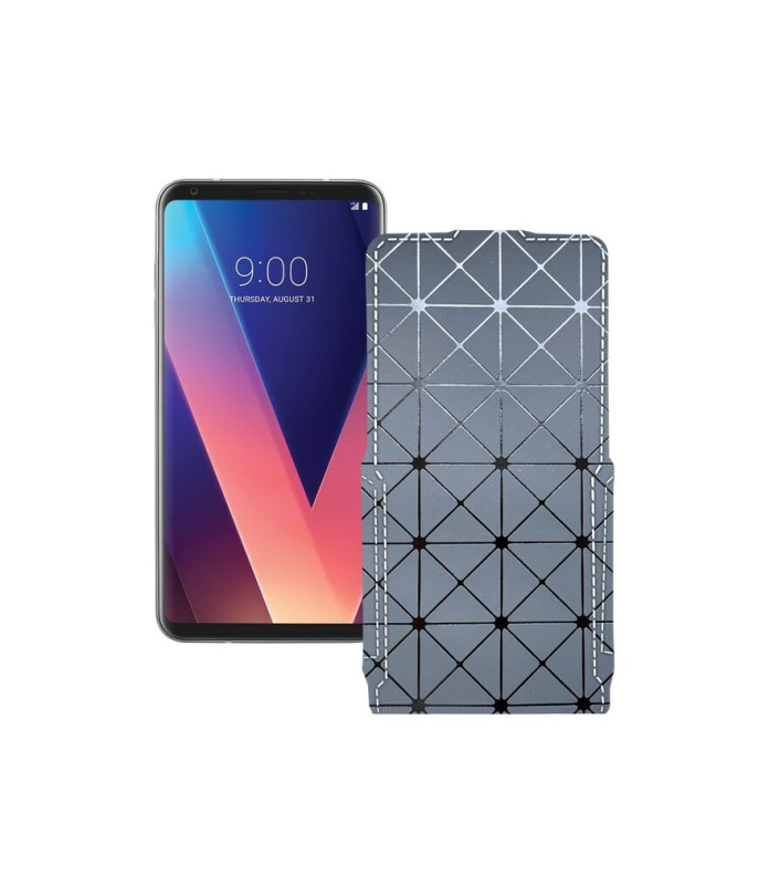 Чохол-флип з екошкіри для телефону LG V30s ThinQ