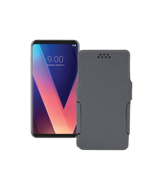 Чохол-книжка з екошкіри для телефону LG V30s ThinQ