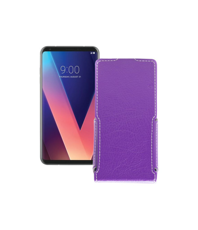 Чохол-флип з екошкіри для телефону LG V30s ThinQ