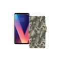 Чохол-книжка з екошкіри для телефону LG V30s ThinQ