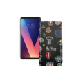 Чохол-флип з екошкіри для телефону LG V30s ThinQ