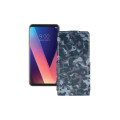 Чохол-флип з екошкіри для телефону LG V30s ThinQ