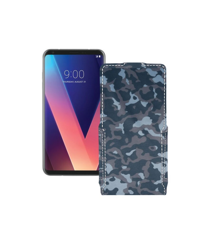 Чохол-флип з екошкіри для телефону LG V30s ThinQ