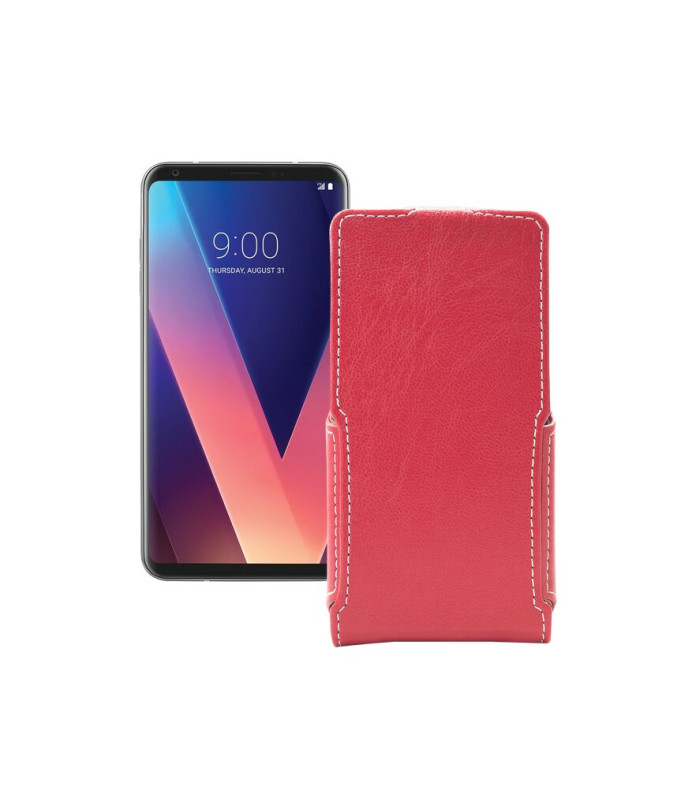 Чохол-флип з екошкіри для телефону LG V30s ThinQ