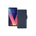 Чохол-книжка з екошкіри для телефону LG V30s ThinQ