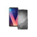 Чохол-флип з екошкіри для телефону LG V30s ThinQ