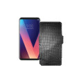 Чохол-книжка з екошкіри для телефону LG V30s ThinQ