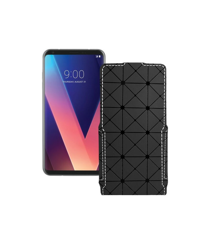 Чохол-флип з екошкіри для телефону LG V30s ThinQ