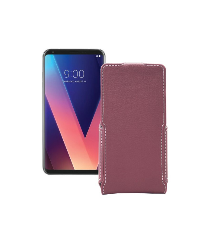 Чохол-флип з екошкіри для телефону LG V30s ThinQ