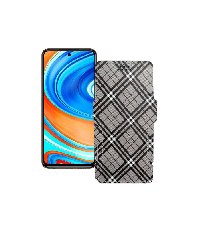 Чохол-книжка з екошкіри для телефону Xiaomi Redmi Note 9 Pro Max