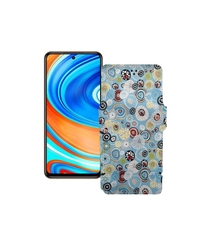 Чохол-книжка з екошкіри для телефону Xiaomi Redmi Note 9 Pro Max