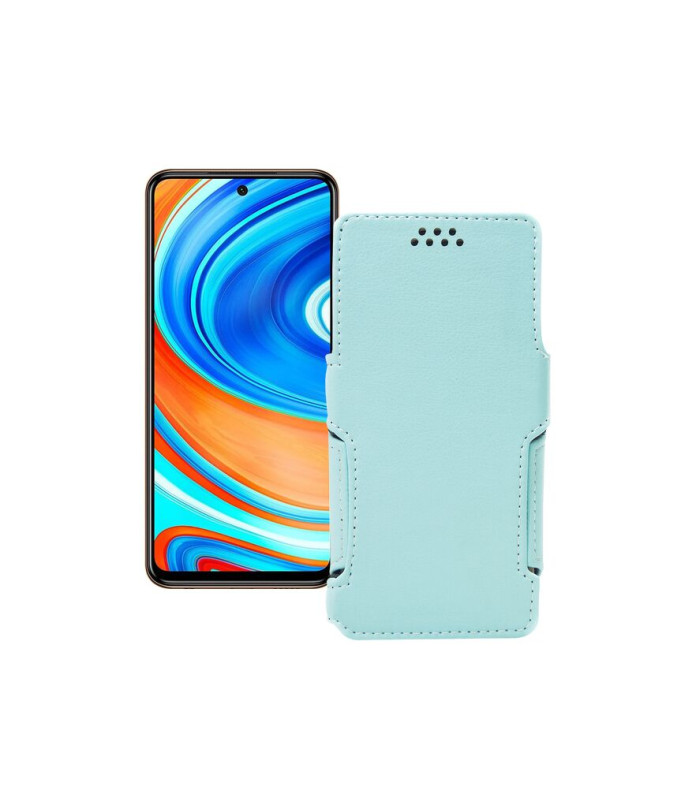 Чохол-книжка з екошкіри для телефону Xiaomi Redmi Note 9 Pro Max