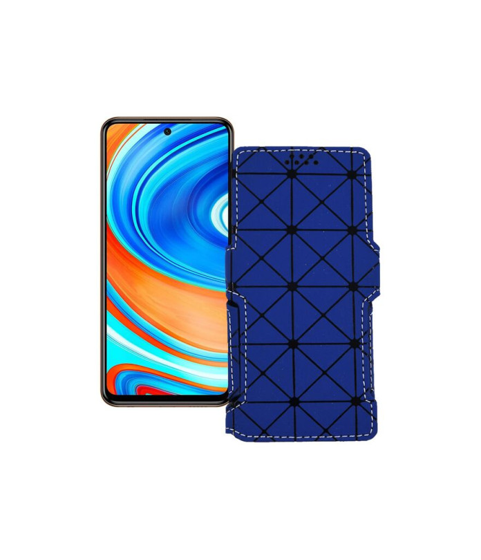 Чохол-книжка з екошкіри для телефону Xiaomi Redmi Note 9 Pro Max