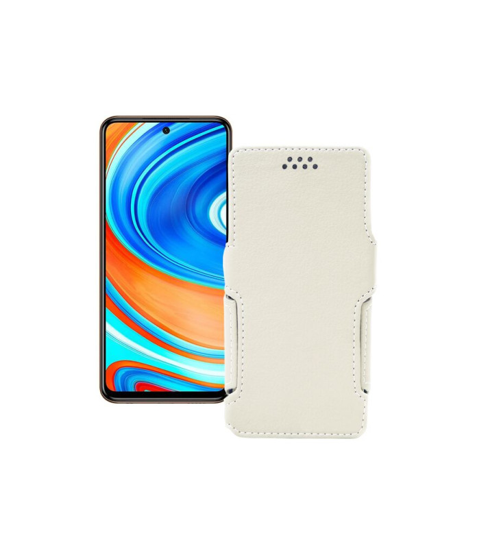 Чохол-книжка з екошкіри для телефону Xiaomi Redmi Note 9 Pro Max