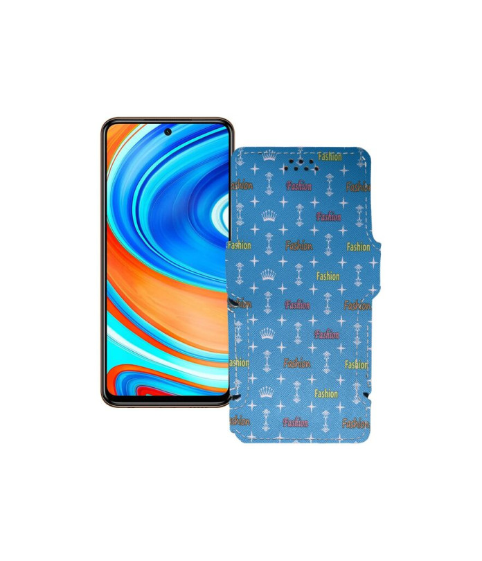 Чохол-книжка з екошкіри для телефону Xiaomi Redmi Note 9 Pro Max