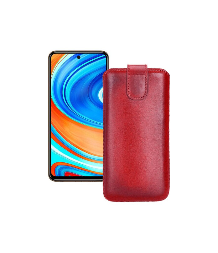 Витяжка зі шкіри для телефону Xiaomi Redmi Note 9 Pro Max