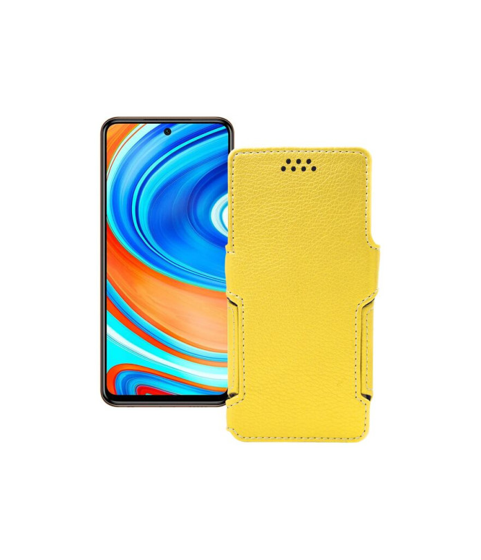 Чохол-книжка з екошкіри для телефону Xiaomi Redmi Note 9 Pro Max