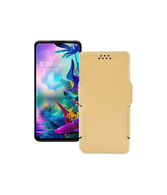 Чохол-книжка з екошкіри для телефону LG G8x ThinQ