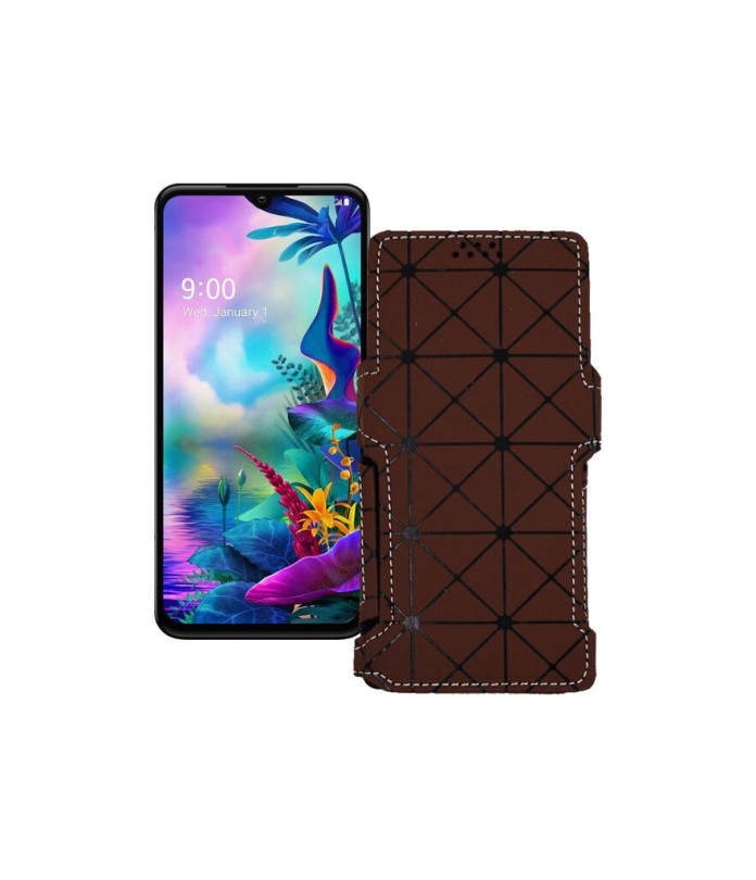 Чохол-книжка з екошкіри для телефону LG G8x ThinQ