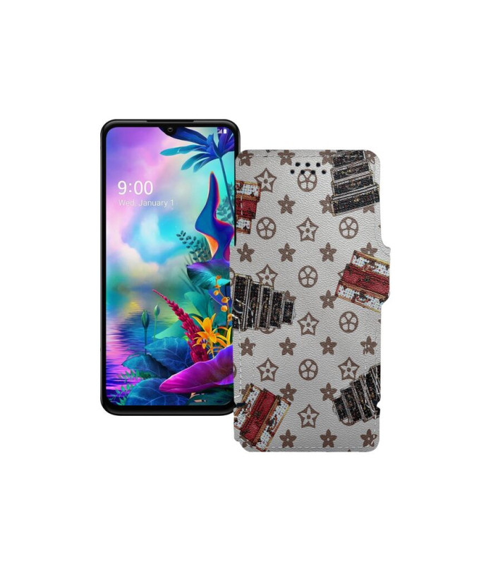 Чохол-книжка з екошкіри для телефону LG G8x ThinQ