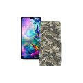 Чохол-флип з екошкіри для телефону LG G8x ThinQ