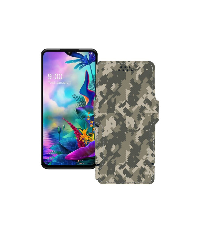 Чохол-книжка з екошкіри для телефону LG G8x ThinQ